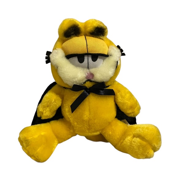 Vintage Garfield with Black Cape Plush - Picture 5 of 8